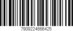 Código de barras (EAN, GTIN, SKU, ISBN): '7909224666425'