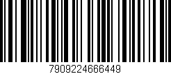 Código de barras (EAN, GTIN, SKU, ISBN): '7909224666449'