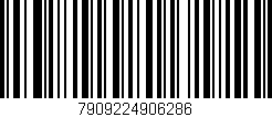 Código de barras (EAN, GTIN, SKU, ISBN): '7909224906286'