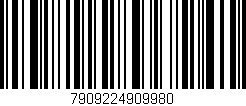 Código de barras (EAN, GTIN, SKU, ISBN): '7909224909980'