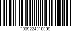 Código de barras (EAN, GTIN, SKU, ISBN): '7909224910009'
