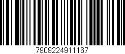 Código de barras (EAN, GTIN, SKU, ISBN): '7909224911167'