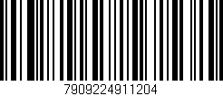 Código de barras (EAN, GTIN, SKU, ISBN): '7909224911204'