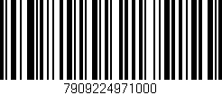 Código de barras (EAN, GTIN, SKU, ISBN): '7909224971000'