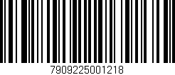 Código de barras (EAN, GTIN, SKU, ISBN): '7909225001218'