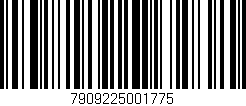 Código de barras (EAN, GTIN, SKU, ISBN): '7909225001775'