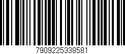 Código de barras (EAN, GTIN, SKU, ISBN): '7909225338581'