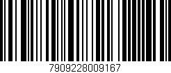 Código de barras (EAN, GTIN, SKU, ISBN): '7909228009167'