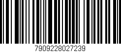 Código de barras (EAN, GTIN, SKU, ISBN): '7909228027239'