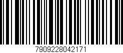 Código de barras (EAN, GTIN, SKU, ISBN): '7909228042171'