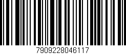 Código de barras (EAN, GTIN, SKU, ISBN): '7909228046117'
