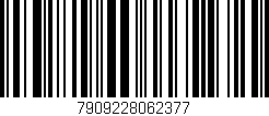 Código de barras (EAN, GTIN, SKU, ISBN): '7909228062377'