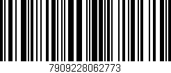 Código de barras (EAN, GTIN, SKU, ISBN): '7909228062773'