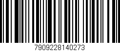 Código de barras (EAN, GTIN, SKU, ISBN): '7909228140273'