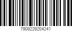 Código de barras (EAN, GTIN, SKU, ISBN): '7909228204241'