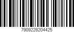 Código de barras (EAN, GTIN, SKU, ISBN): '7909228204425'