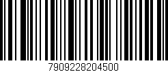 Código de barras (EAN, GTIN, SKU, ISBN): '7909228204500'