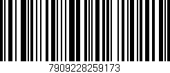 Código de barras (EAN, GTIN, SKU, ISBN): '7909228259173'