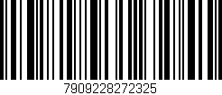 Código de barras (EAN, GTIN, SKU, ISBN): '7909228272325'