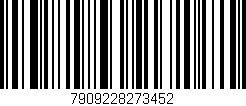 Código de barras (EAN, GTIN, SKU, ISBN): '7909228273452'