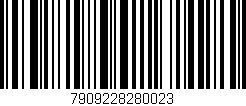 Código de barras (EAN, GTIN, SKU, ISBN): '7909228280023'