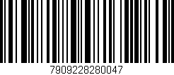 Código de barras (EAN, GTIN, SKU, ISBN): '7909228280047'