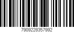 Código de barras (EAN, GTIN, SKU, ISBN): '7909228357992'