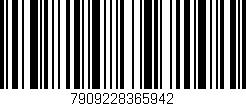 Código de barras (EAN, GTIN, SKU, ISBN): '7909228365942'