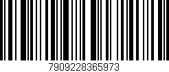 Código de barras (EAN, GTIN, SKU, ISBN): '7909228365973'