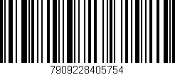 Código de barras (EAN, GTIN, SKU, ISBN): '7909228405754'