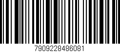 Código de barras (EAN, GTIN, SKU, ISBN): '7909228486081'
