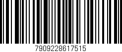Código de barras (EAN, GTIN, SKU, ISBN): '7909228617515'