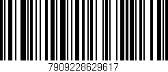 Código de barras (EAN, GTIN, SKU, ISBN): '7909228629617'