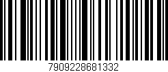 Código de barras (EAN, GTIN, SKU, ISBN): '7909228681332'