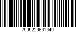 Código de barras (EAN, GTIN, SKU, ISBN): '7909228681349'