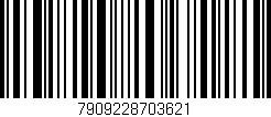 Código de barras (EAN, GTIN, SKU, ISBN): '7909228703621'