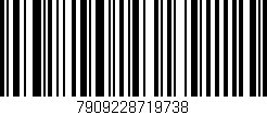 Código de barras (EAN, GTIN, SKU, ISBN): '7909228719738'