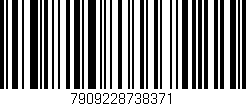 Código de barras (EAN, GTIN, SKU, ISBN): '7909228738371'