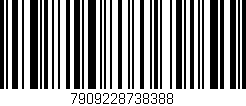 Código de barras (EAN, GTIN, SKU, ISBN): '7909228738388'