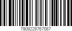 Código de barras (EAN, GTIN, SKU, ISBN): '7909228767067'