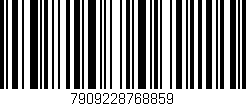 Código de barras (EAN, GTIN, SKU, ISBN): '7909228768859'
