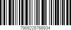 Código de barras (EAN, GTIN, SKU, ISBN): '7909228768934'