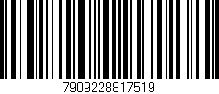 Código de barras (EAN, GTIN, SKU, ISBN): '7909228817519'