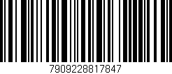 Código de barras (EAN, GTIN, SKU, ISBN): '7909228817847'