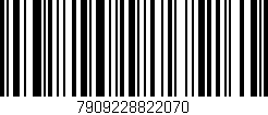 Código de barras (EAN, GTIN, SKU, ISBN): '7909228822070'