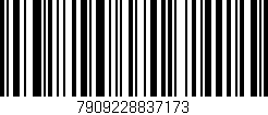 Código de barras (EAN, GTIN, SKU, ISBN): '7909228837173'