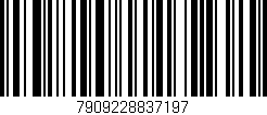 Código de barras (EAN, GTIN, SKU, ISBN): '7909228837197'