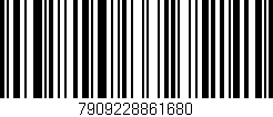 Código de barras (EAN, GTIN, SKU, ISBN): '7909228861680'