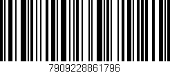 Código de barras (EAN, GTIN, SKU, ISBN): '7909228861796'