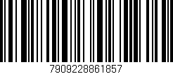 Código de barras (EAN, GTIN, SKU, ISBN): '7909228861857'